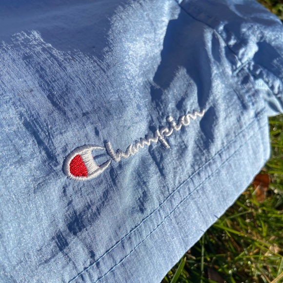 Light blue Champion shorts Size: Medium - Picture 2 of 4